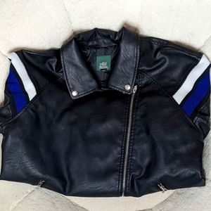 Wild Fable Faux Leather Moto Jacket (XL)